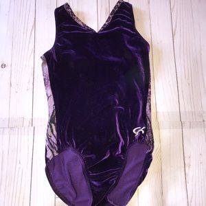 gk elite gymnastics leotard adult small